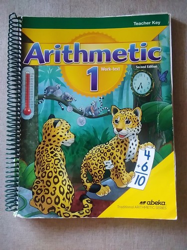 Abeka arithmetic work text - abeka,